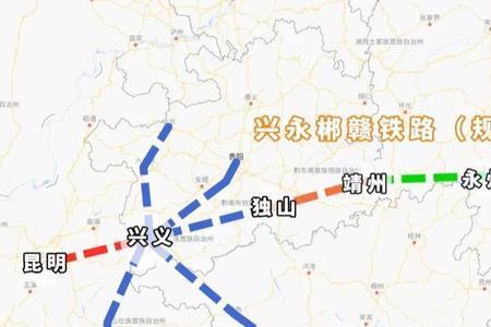 湘赣铁路的起点和终点