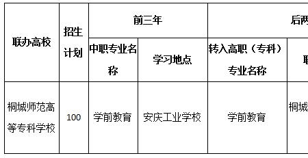 安庆工业学校是几本