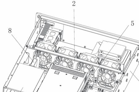 服务器机箱支架结构