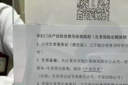 洛阳市产检费用报销流程