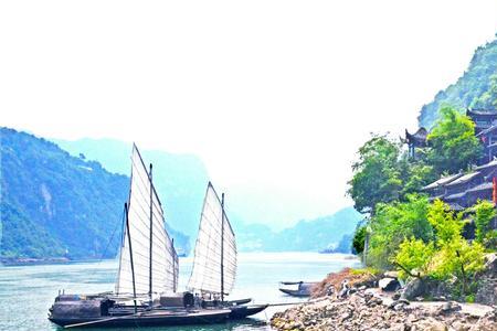 三峡人家背景