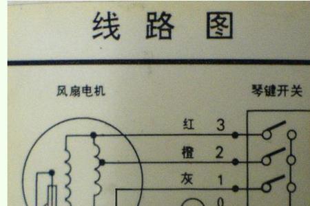 电风扇六根线维修法