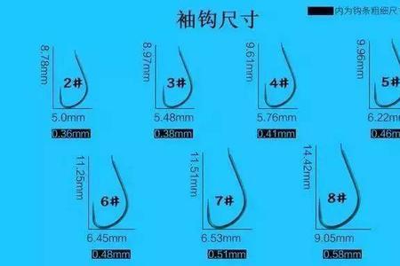 伊势尼鱼钩和袖钩的区别