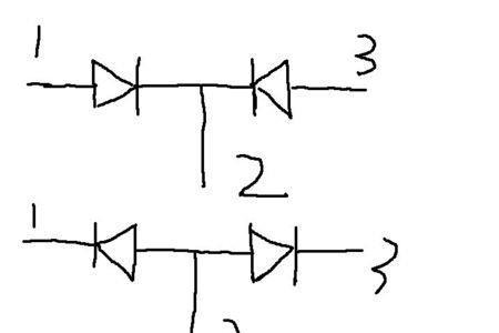 电路图二极管的方向怎么看