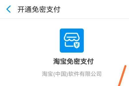 淘宝开通免密支付需要钱吗