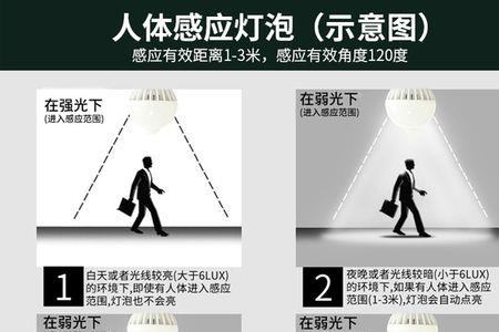 楼道感应灯泡跟普通灯泡的区别