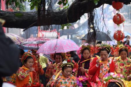 妈祖头戴一串花叫什么