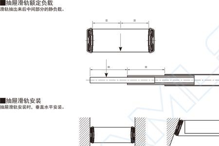 抽屉滑轨如何确定高低位置