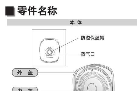 aca多功能电饭煲使用说明书