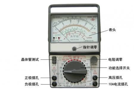 2500v指针万用表使用方法