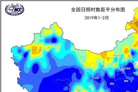 北方平均日照时间