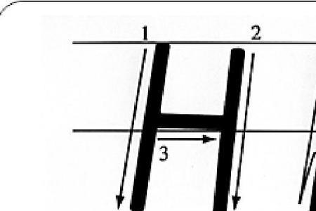 t字母的正确写法