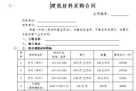 工程合同和购销合同区别