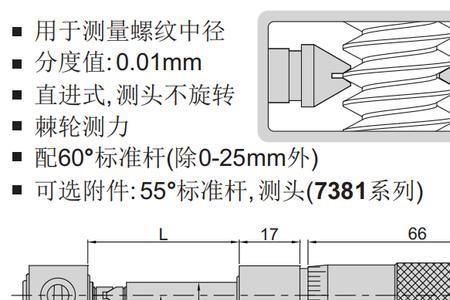 螺旋千分尺25到50测量方法