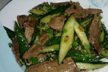 牛肉黄瓜条部分怎么做菜