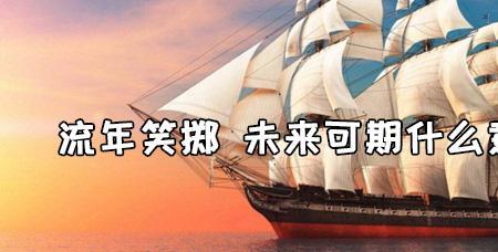 光阴笑掷还是流年笑掷