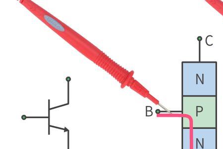 贴片三极管npn和pnp怎么区别和测量
