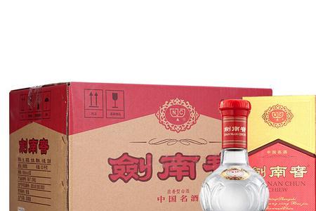 剑南春水晶剑的基酒年份