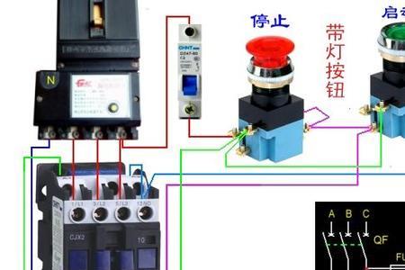 接触器辅助触点的表示方法