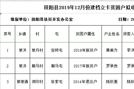 建档立卡贫困户查询系统入口