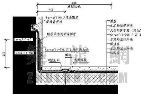 屋顶防水层面积的计算公式