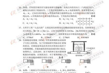 福建省理综各科多少分