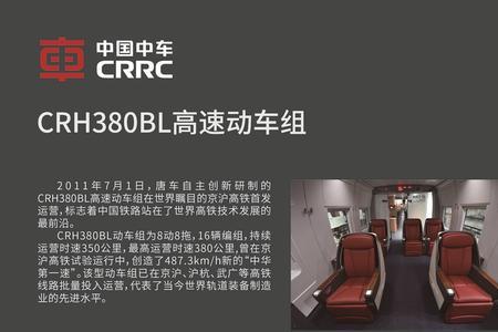 crh380型动车组有什么特点