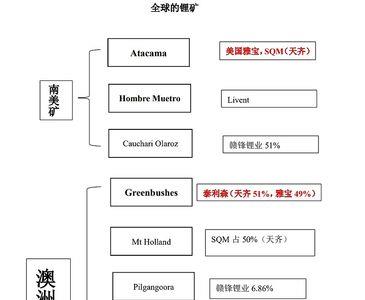 锂矿跟什么矿共生