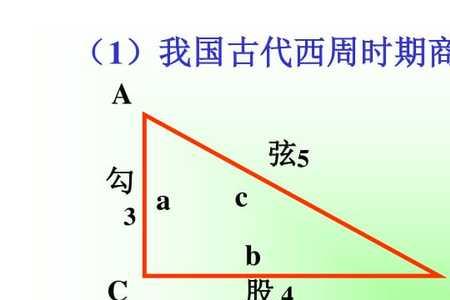 直角三角形的勾股数有哪些