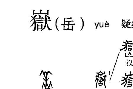 岳字谐音成语