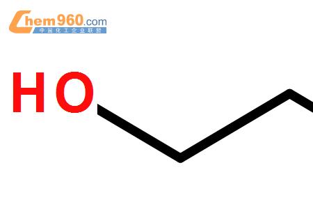 乙醇的结构式示意图