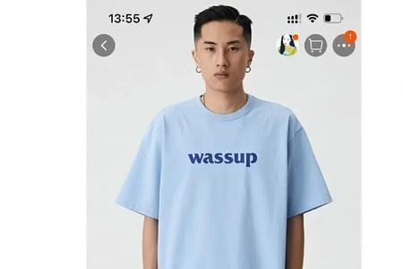 wassup短袖正品鉴别