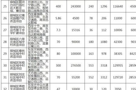 驻马店四改一拆是什么意思