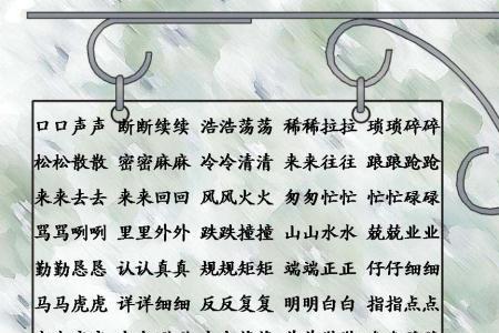 成语大全四字成语什么皑皑