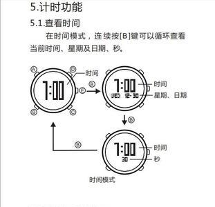 好时达台灯电子表使用说明书