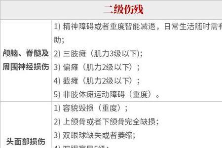 交通事故护理等级鉴定标准