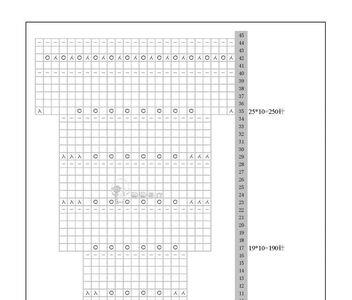 从上往下织毛衣的尺寸表格