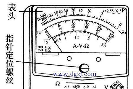 指针万用表怎么校准电压