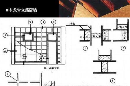 木龙骨隔墙用多大的