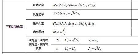 充电功率公式大全