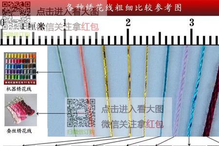 十字绣的6股线好看吗