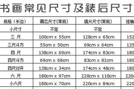 写字本画画六寸有多大