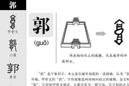 姓郭的是一个祖先吗