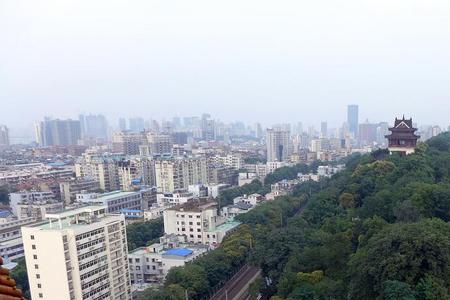 标志是黄鹤楼的大学