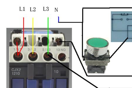 jsz3时间继电器实物接线方法