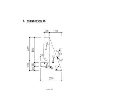 挡墙地基承载力计算公式