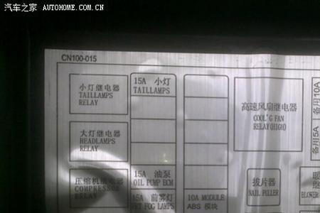 五菱荣光s1.2保险盒位置