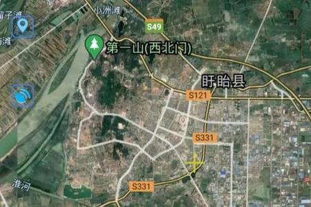 盱眙离淮安多少公里