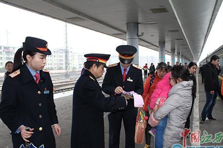 火车站送人怎么可以送上火车