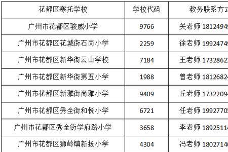 花都区高中排名前三